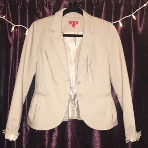 Cream blazer